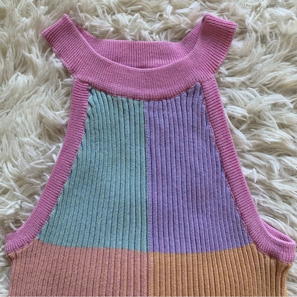 Cider Colorblock Rib Knit Tank - Picture 5 of 6